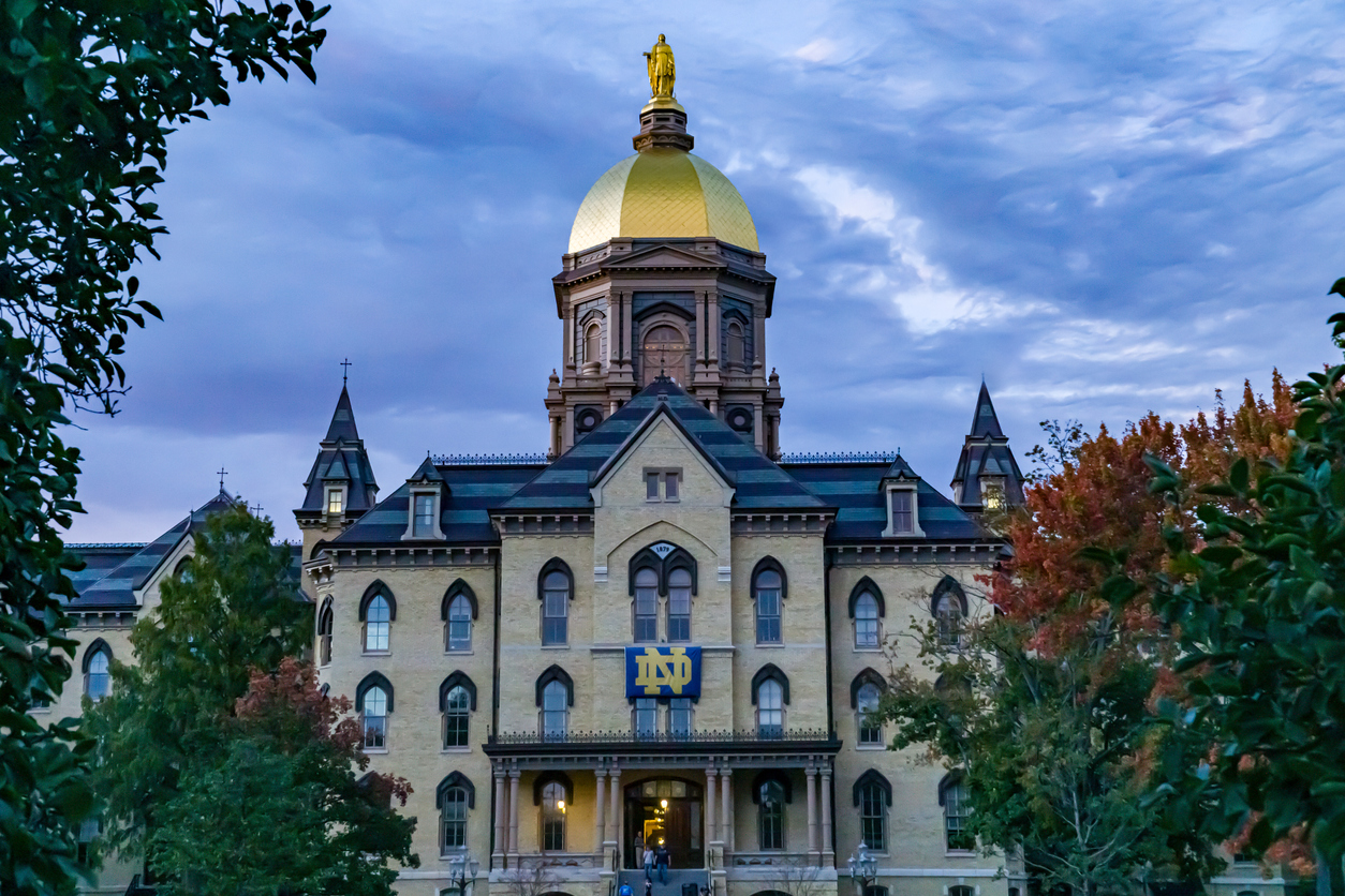 Notre Dame at Dusk